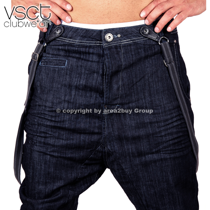 BRANDNEUE VSCT JEANS HOSE HOSENTRÄGER STLYE V 0077 NEU  