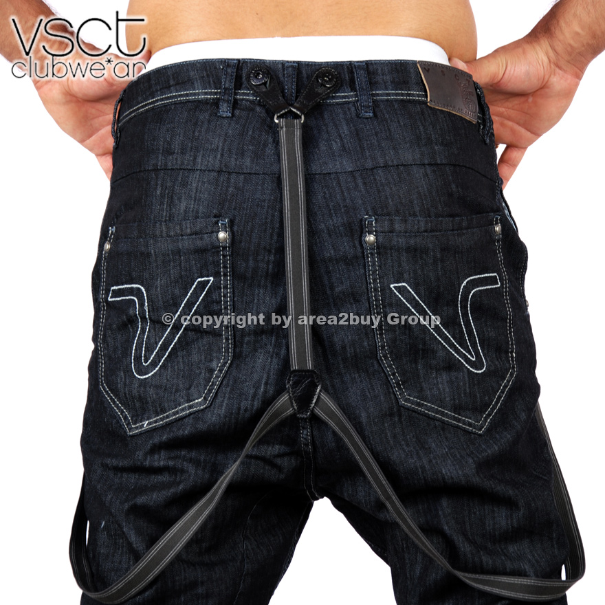 BRANDNEUE VSCT JEANS HOSE HOSENTRÄGER STLYE V 0077 NEU  