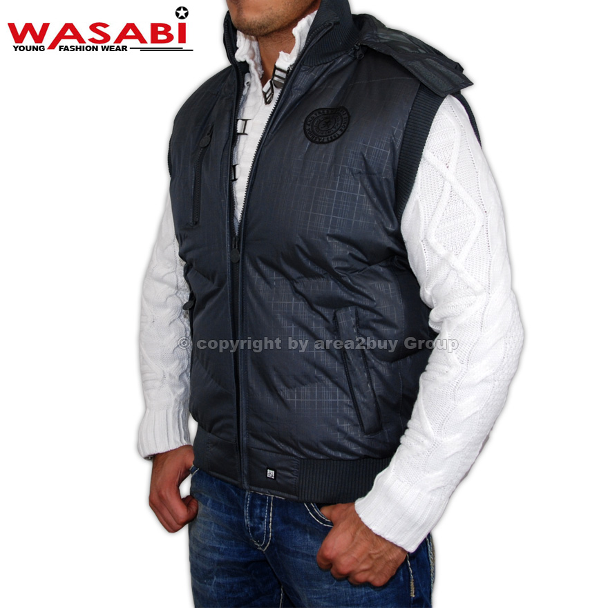 GEILE GANGSTER UNIT HERREN STEPP WINTER WESTE JACKE IN 4 FARBEN 