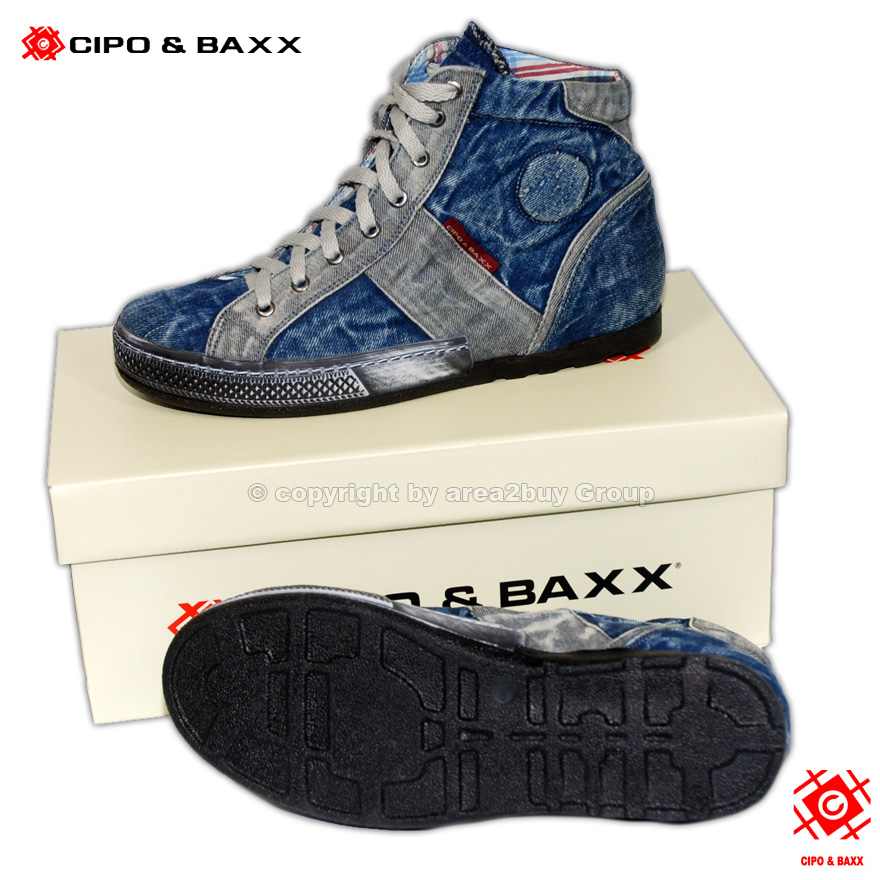 CIPO & BAXX SNEAKER SCHUHE STIEFEL S 536 Gr.40   45 NEU