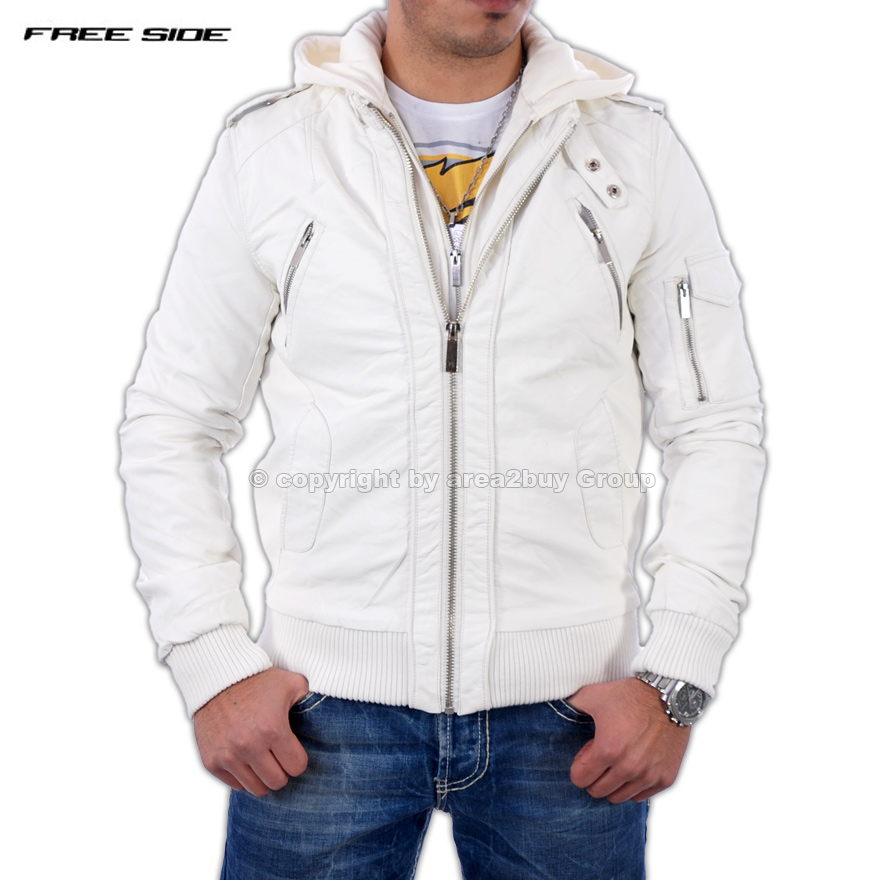   produktdetails geile kunst lederjacke jacke von free side