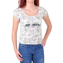 Madonna T-Shirt Damen SOJA Flowers&Leaves Print Shirt...