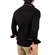 Reslad Herren Hemd Button-Down Slim Fit Kontrast Langarmhemd RS-7015