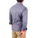 Reslad Herren Hemd Button-Down Slim Fit Kontrast Langarmhemd RS-7015