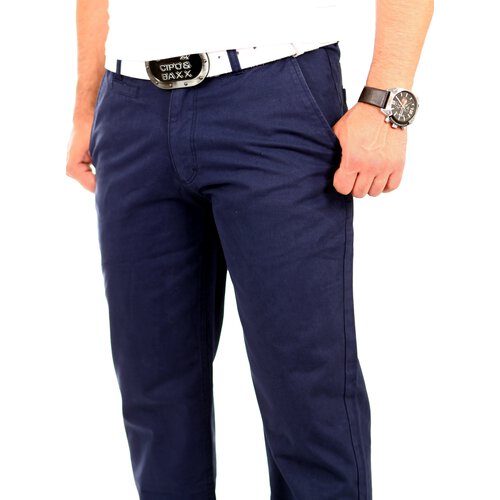 Reslad Herren Chinohose RS-2000 Navyblau W29 / L32