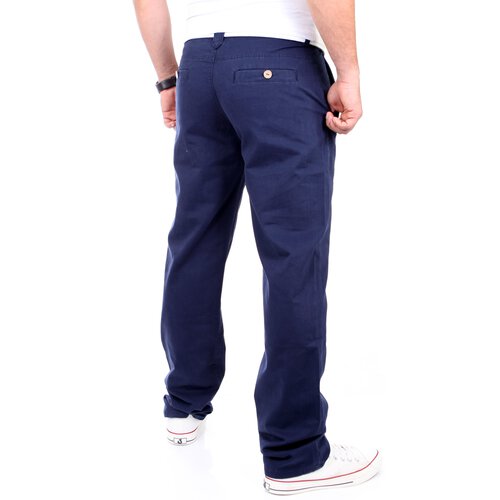 Reslad Herren Chinohose RS-2000 Navyblau W29 / L32