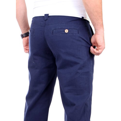 Reslad Herren Chinohose RS-2000 Navyblau W29 / L32