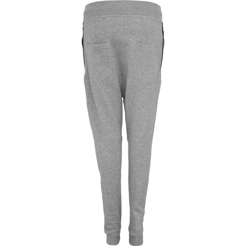 Urban Classics Jogginghose Damen Kunstleder Side Zip Sweatpant TB-801 Grau M