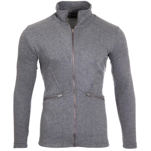 Reslad Sweat-Jacke Herren Interlock Style Zipper Jacke RS-1036 Anthrazit S