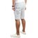 Tazzio Herren Jogginghose Sweat-Shorts Basic Printed Kurze Sweat-Hose TZ-18602