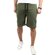 Tazzio Herren Jogginghose Sweat-Shorts Basic Printed Kurze Sweat-Hose TZ-18602