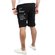 Tazzio Herren Jogginghose Sweat-Shorts Basic Printed Kurze Sweat-Hose TZ-18602