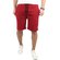 Tazzio Herren Jogginghose Sweat-Shorts Basic Printed Kurze Sweat-Hose TZ-18602