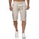 Reslad Leinen Cargo Shorts Männer Strandhose Herren Leinenhose 3/4 Hose Freizeit Kurze Hosen Sommer Bermudas RS-3001