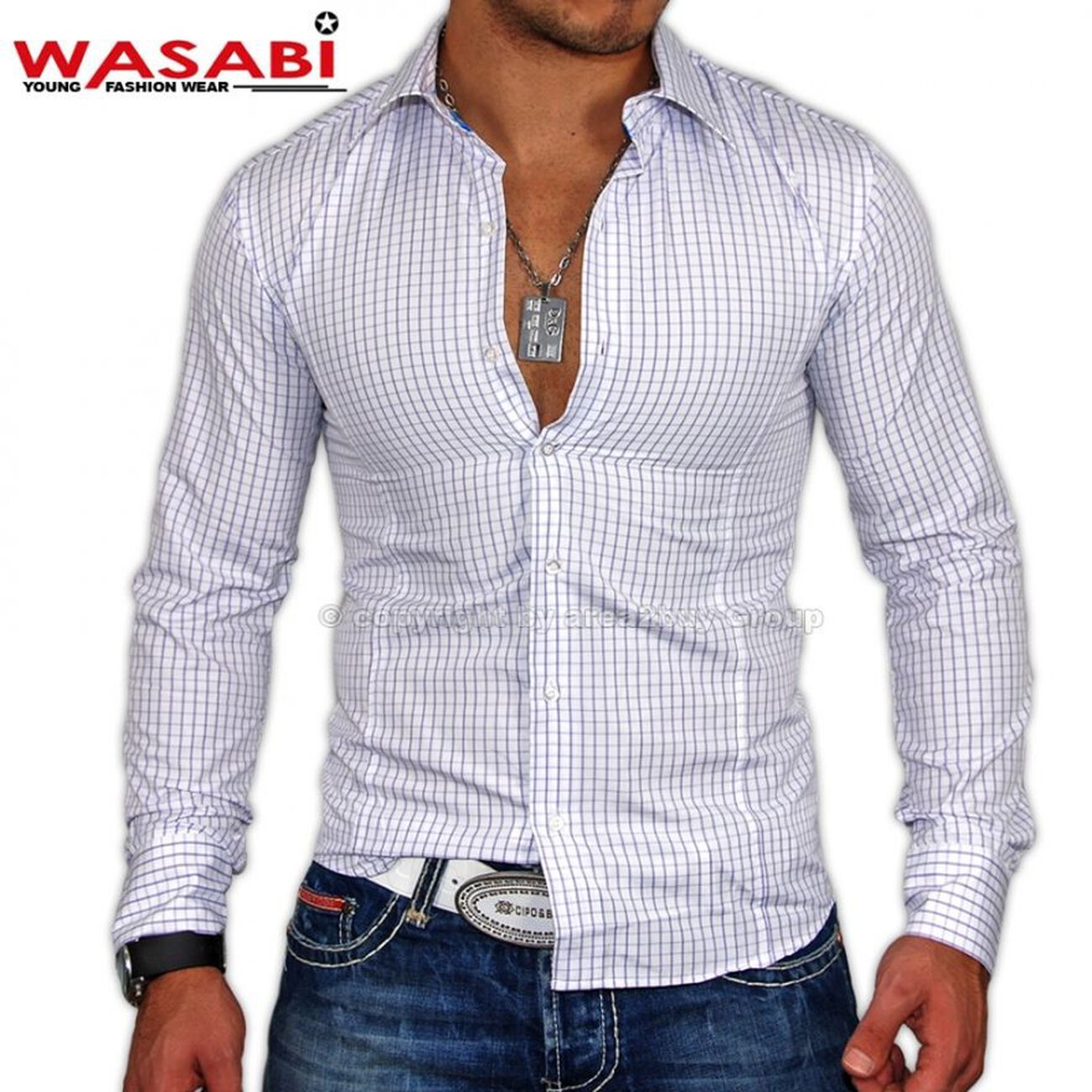 Herrenhemd Wasabi 2000 Lila | Hemden kaufen