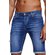 Reslad Jeans Shorts Herren Kurze Hosen Sommer l Used Look Washed Männer Denim Jeansshorts l Bermuda Capri Hose Regular Fit RS-2085