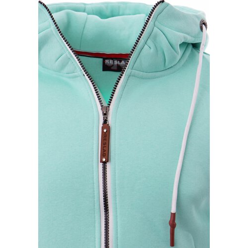 Reslad Sweatjacke Zipper RS-1006 Mintgrn 3XL